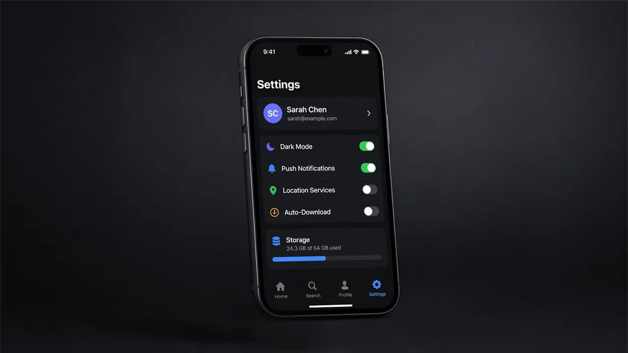 UI 与 App Mockup