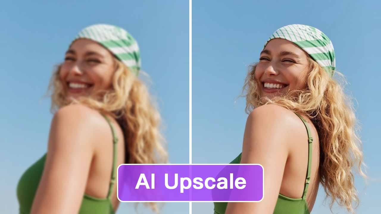 AI 自动开始超分辨