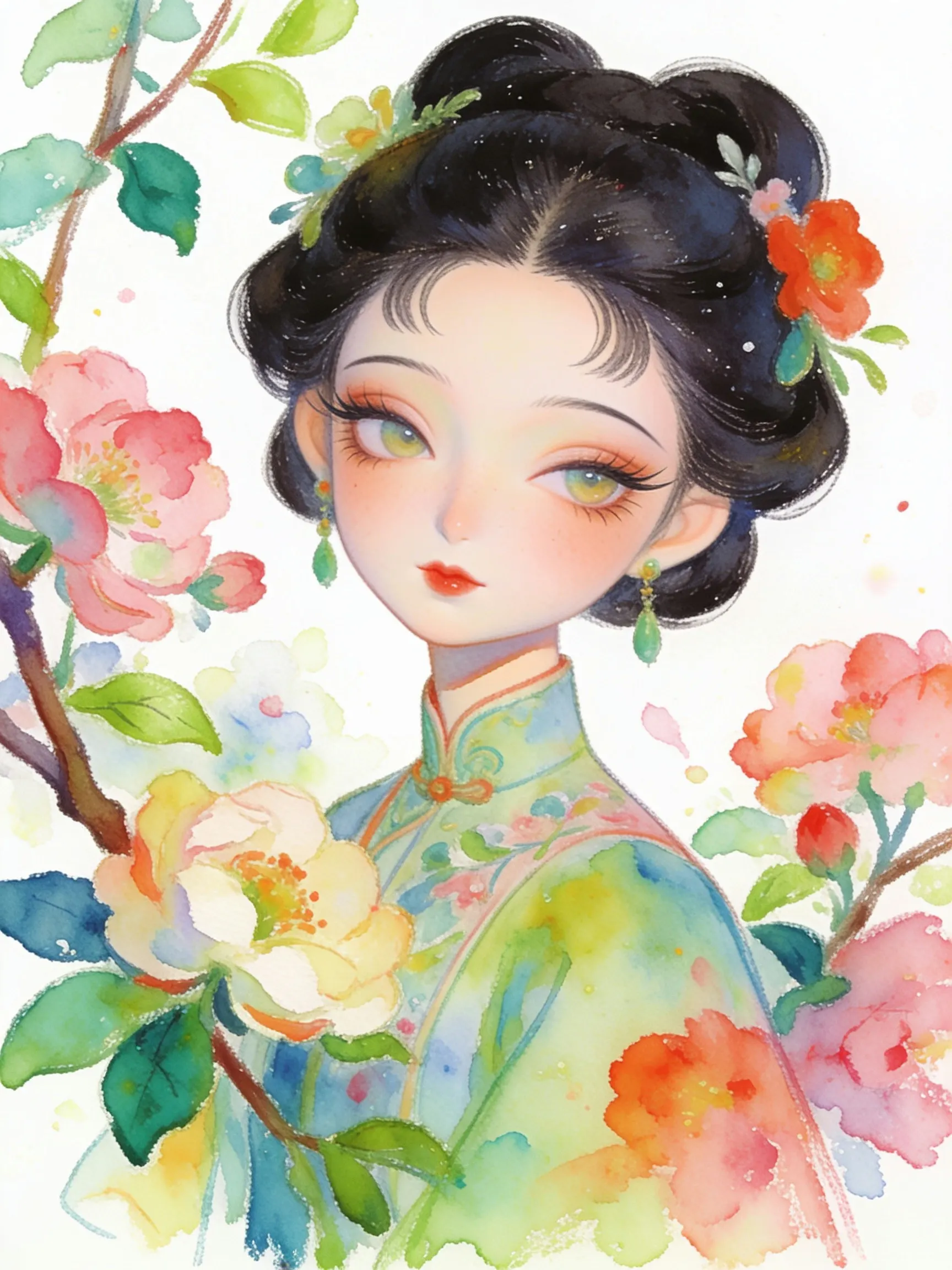 A2E AI 视频功能案例展示图